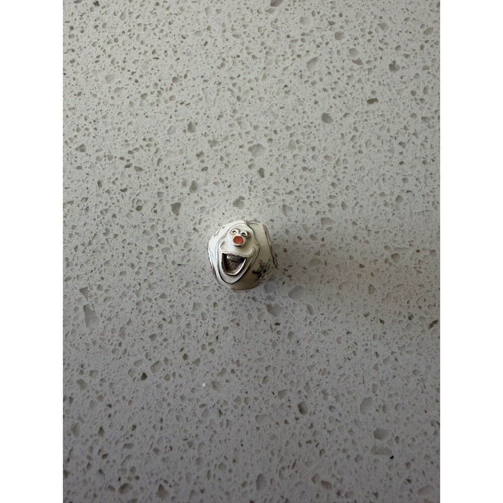 Pandora Disney Olaf Frozen Charm Sterling a silver 825 ALE enameled